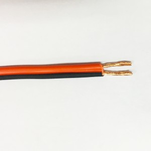 figura de doble núcleo auto 8 cable